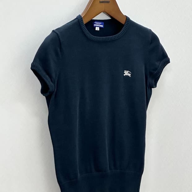 burberry / 버버리 네이비 코튼 니트 
