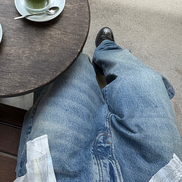 스투시 뉴 클래식 데님 진 인디고 LA (34)