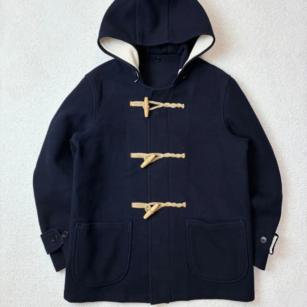 비바스튜디오 시그니처 더플 후디 코트 PN5906