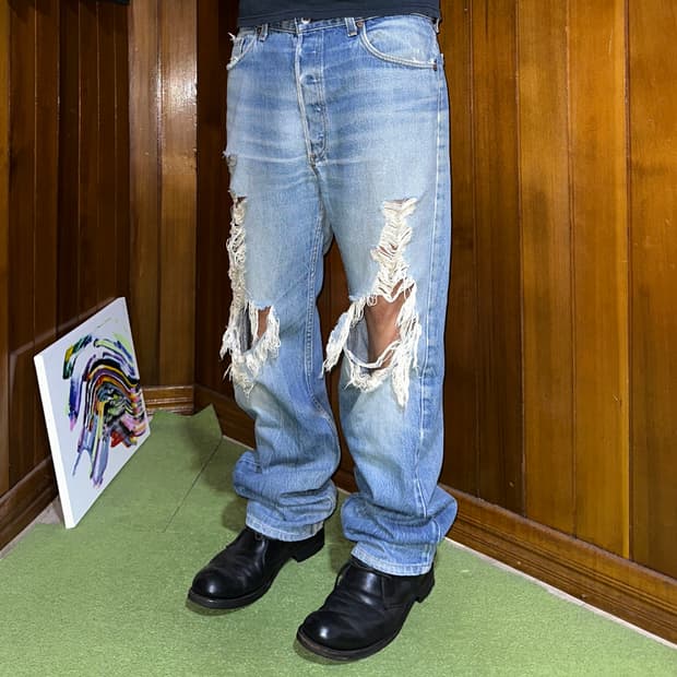 90’s Levi’s 501 USA made denim pants