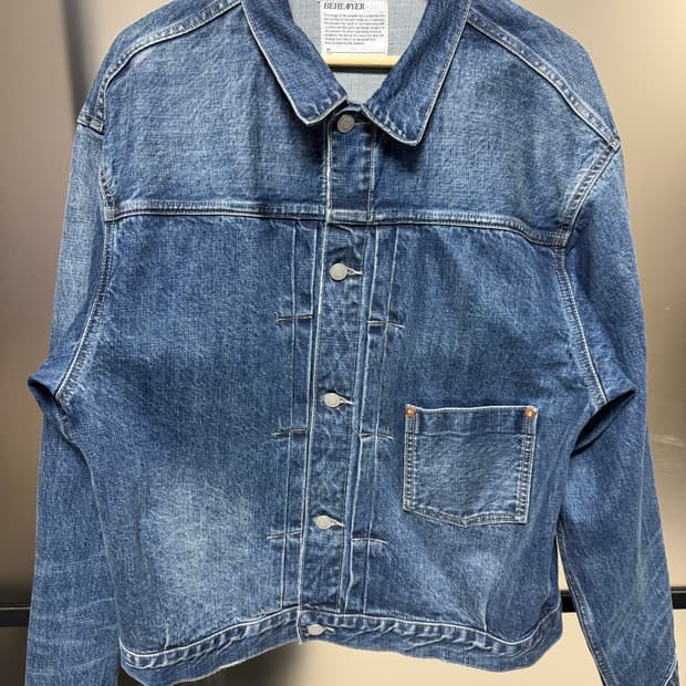 비헤비어 TYPE-1 DENIM JACKET 4사이즈