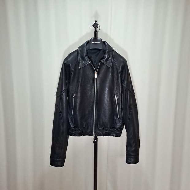 (택포) 아트오브필드 투바투 크롭 양가죽자켓 B754