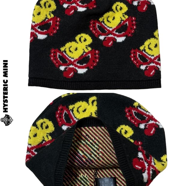 히스테릭 미니 니트 비니