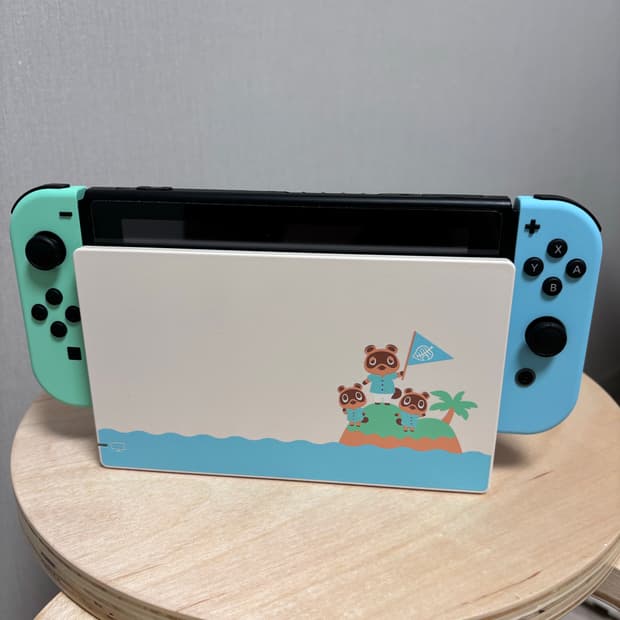 닌텐도스위치 동물의숲에디션 +모동숲 칩, 별의커비디스커버리 칩