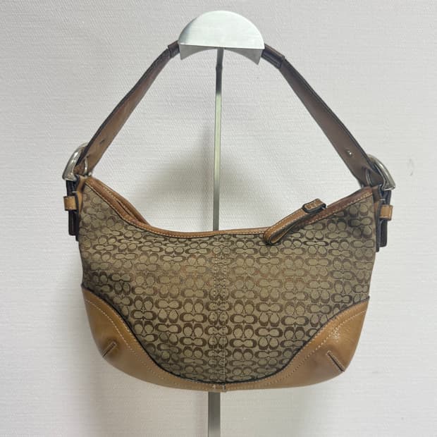 빈티지 코치 미니 토트백