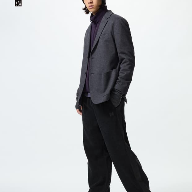 유니클로 니들스 후리스와이드팬츠 (롱기장, black)