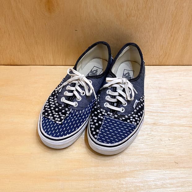 VANS sashiko sneakers 반스 사시코 패치워크 스니커즈