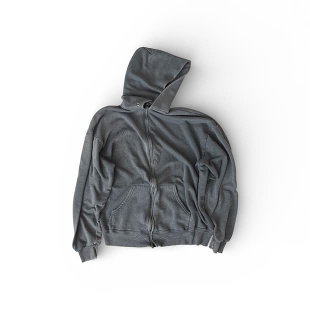 00s jerzees fade hoodie zip