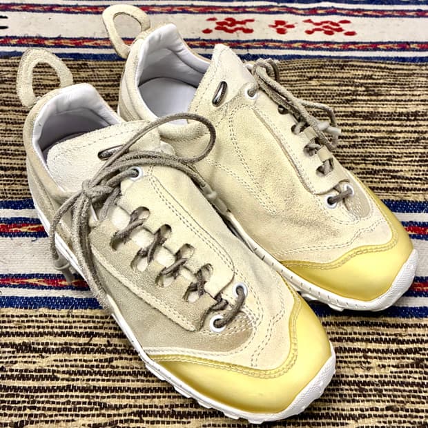 (37/240)Our legacy 아워레가시 가베 스니커즈 화이트 크림