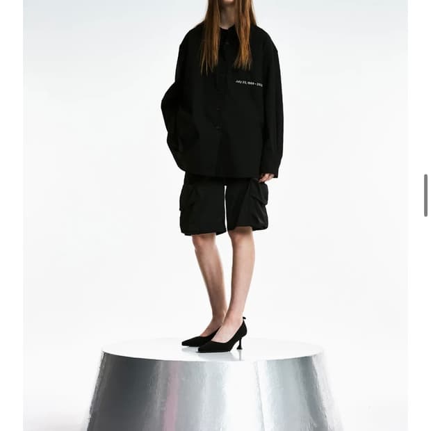 오픈프로덕트 사틴 카고 팬츠