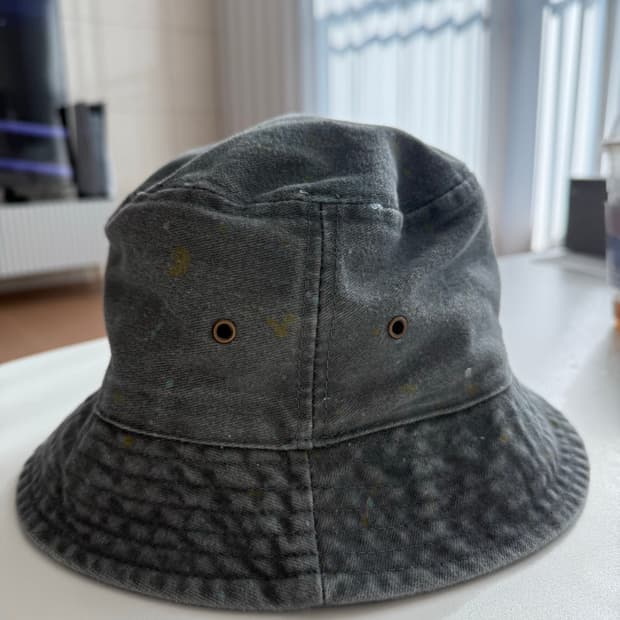 빈티지 페인팅 버킷햇