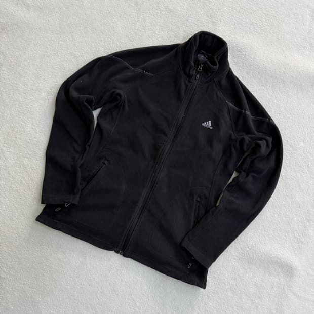 100 아디다스 플리스 집업 자켓 0325T