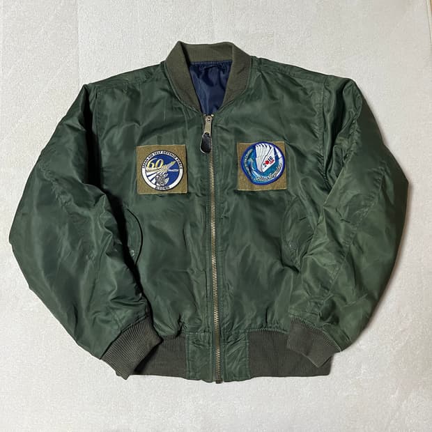 일본 빈티지 L-2B 리버시블 항공자켓(실측확인)