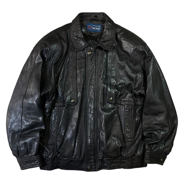 Vintage 빈티지 양가죽 봄버 자켓