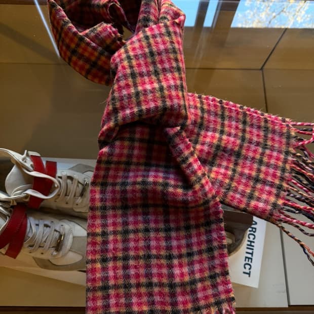 울 캐시미어 머플러