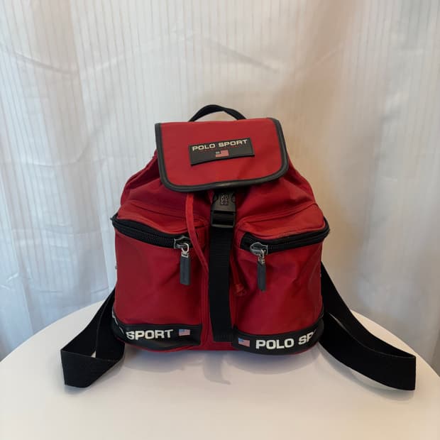 정품 90‘s 폴로 스포츠 백팩    
