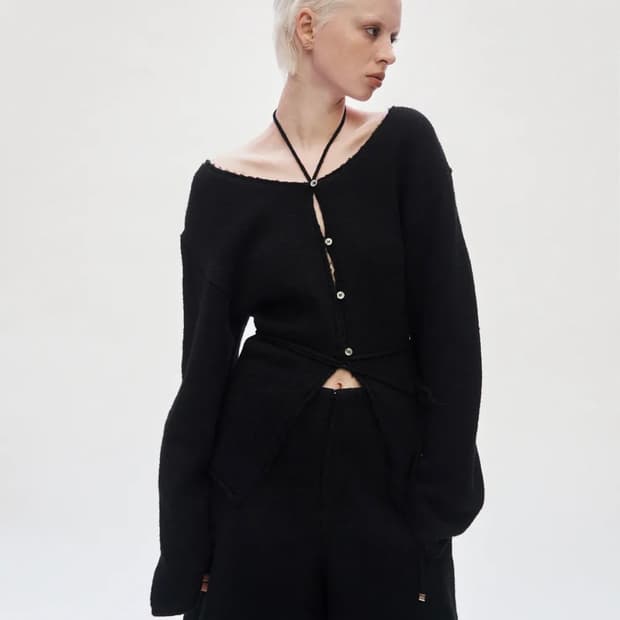 트리밍버드 투웨이 니트