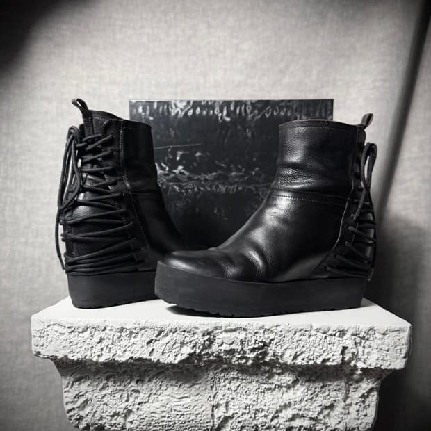 Puro Secret Aviator Back Laced Boots 