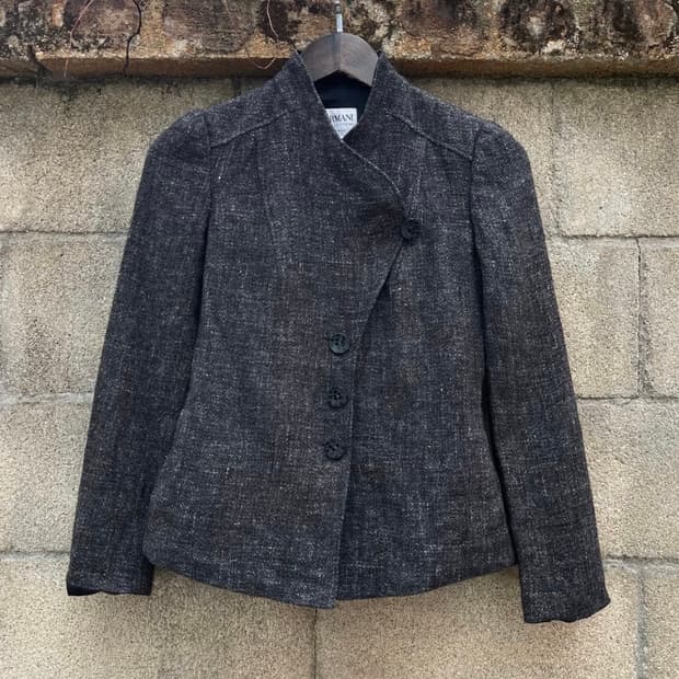 아르마니 collezioni 울 여성 자켓