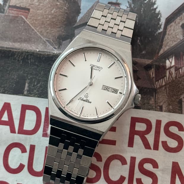 Seiko 세이코 SilverWave Day-Date Quartz