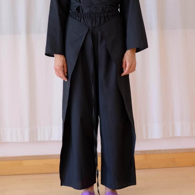 [XS,S,M]베이스레인지 Decti 팬츠/블랙