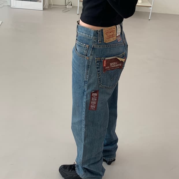 리바이스 569 루즈 스트레이트 데님 29x32