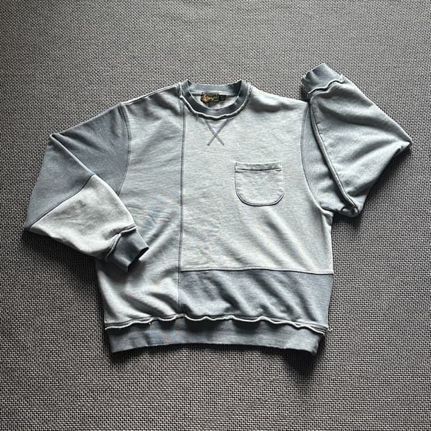 오가프 패치워크 스웻셔츠