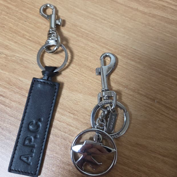 스투시 서프맨 키링 아페쎄 키링