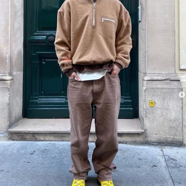 [공홈구매, 새상품] Rier 리에르 플리스 블랙 L