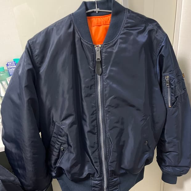 알파인더스트리 ma-1 봄버자켓