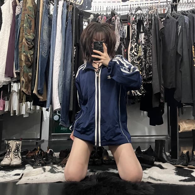 챔피온 네이비 져지