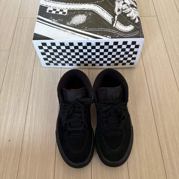 반스 스케이트 하프캡 올블랙