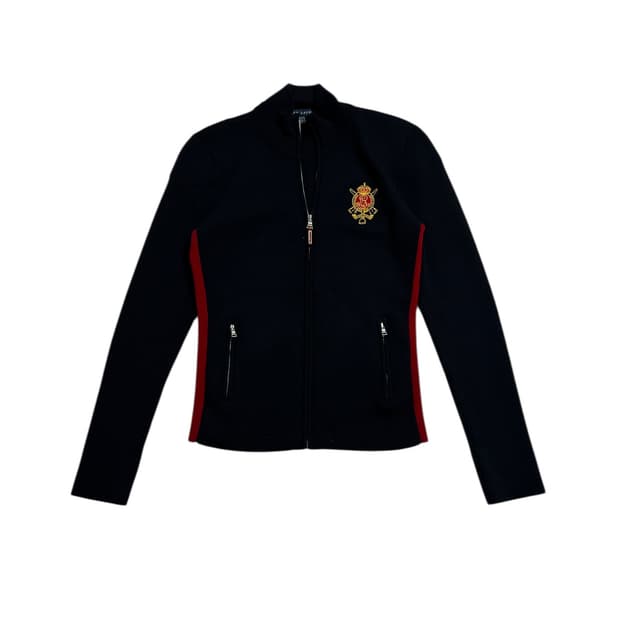 폴로 니트 집업