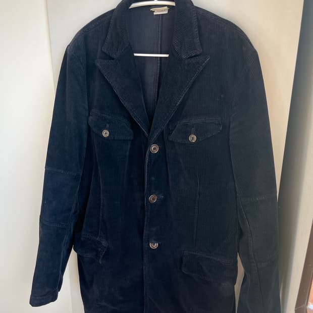 dries van noten corduroy cotton jacket