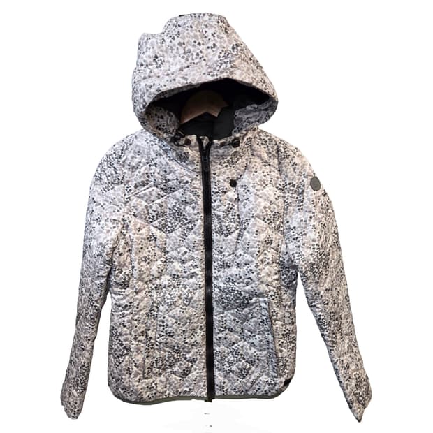 G-STAR 후드 퀼팅 패딩 점퍼 패턴(M)남여공용