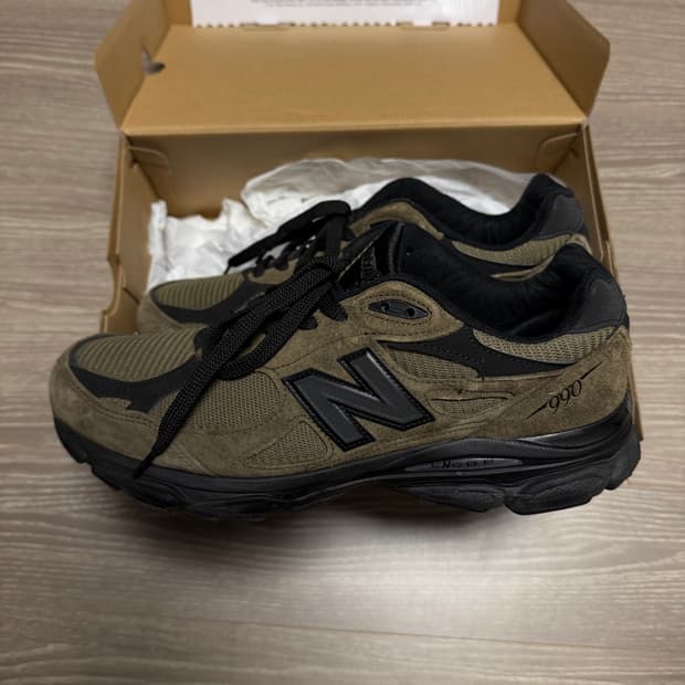 뉴발란스 x JJJ자운드 990v3 브라운 블랙 290