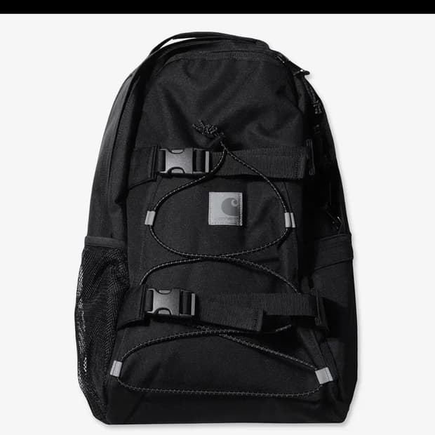 (새상품)칼하트 리플렉티브 킥플립 백팩 블랙 남여공용