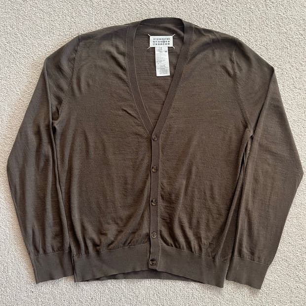 MARGIELA 14 LANA WOOL CARDIGAN KNIT