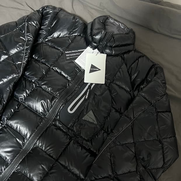 (XL) 앤드원더 다이아몬드 스티치 패딩