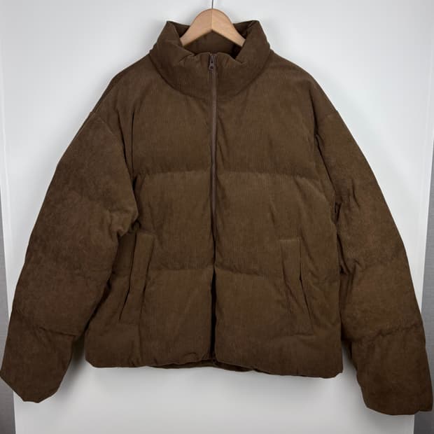 무신사 스탠다드 데일리 푸퍼 코듀로이 패딩