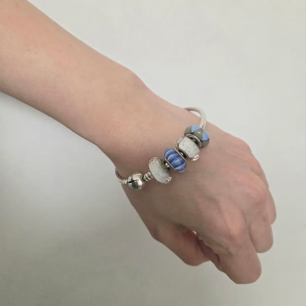 PANDORA 판도라 정품 뱅글팔찌 참포함 세트판매 실버뱅글