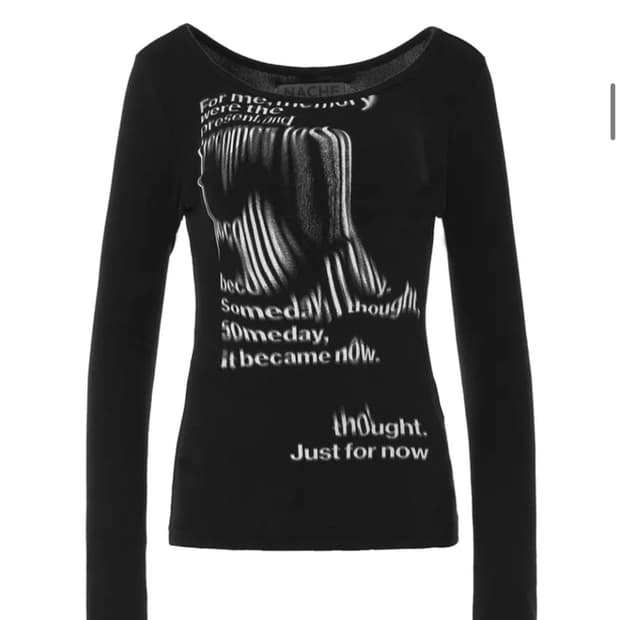 nache 나체 슬림핏 롱슬리브