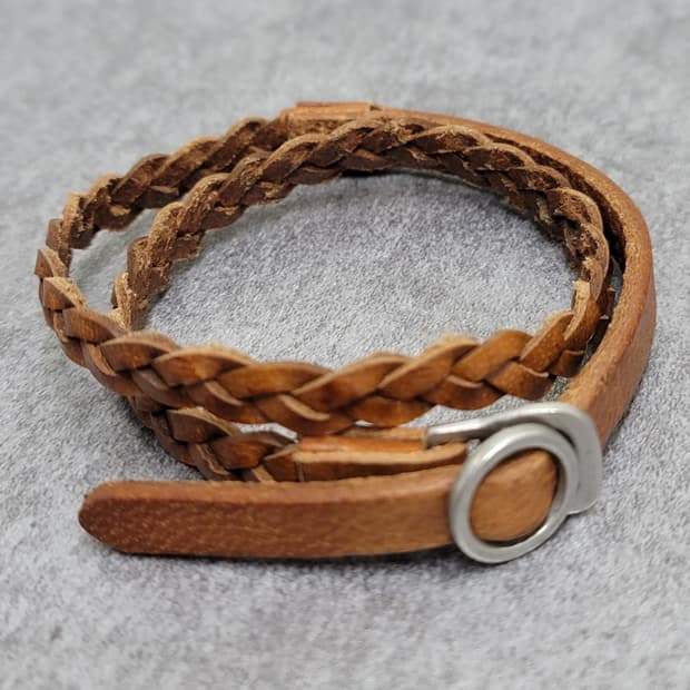 vintage leather bracelet