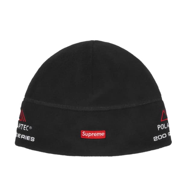 [OS] 슈프림 폴라텍 스포츠 비니 블랙 