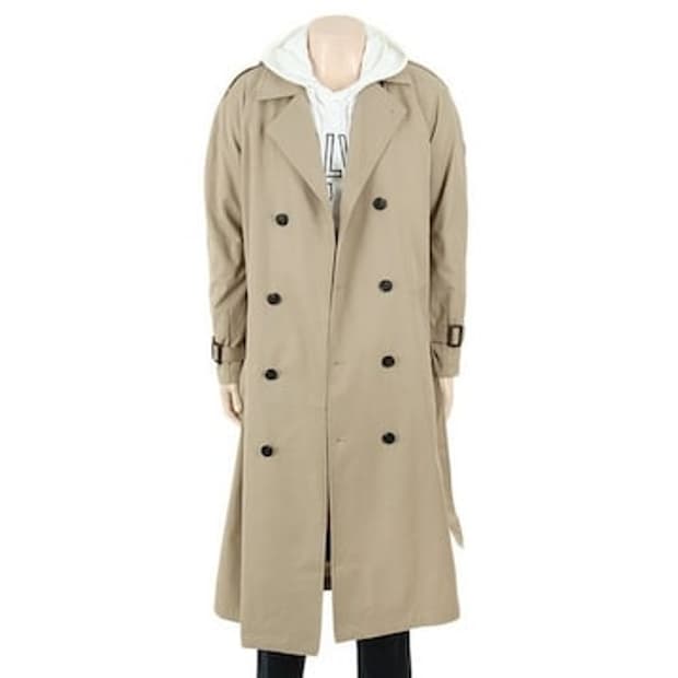 캘빈클라인 트렌치코트