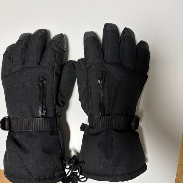 스리크 장갑 블랙 L