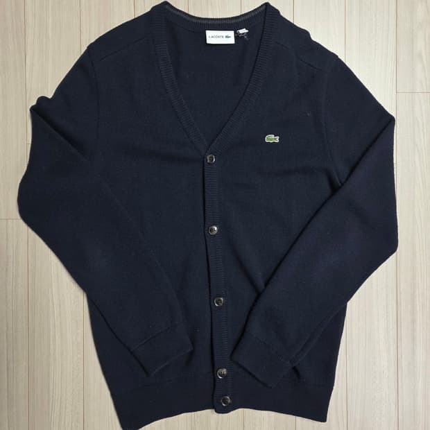 라코스테 네이비 가디건(4사이즈)