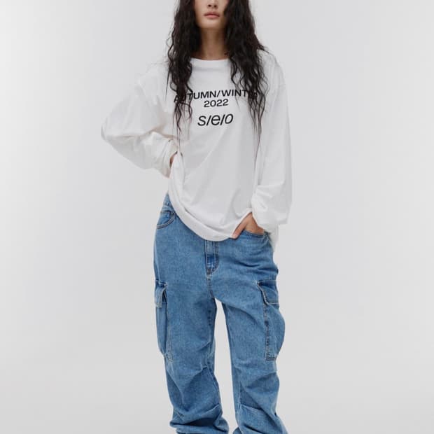 seo 에스이오 포켓 데님 팬츠