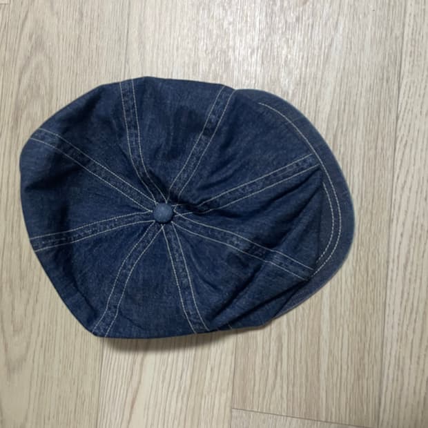 청 빵모자 일본 빈티지 모리룩 히피 보헤미안 너드