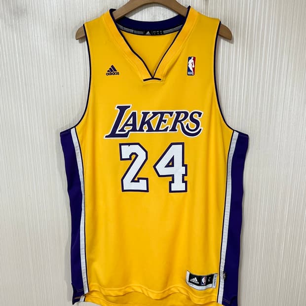 NBA 아디다스 LA레이커스 유니폼/져지 L #24 코비브라이언트